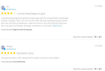 Regenerix Gold Testimonials: November 2024 Reviews