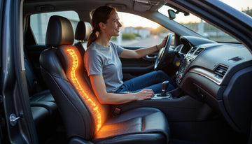 driver seat cushion that ends back pain and boosts driving comfort