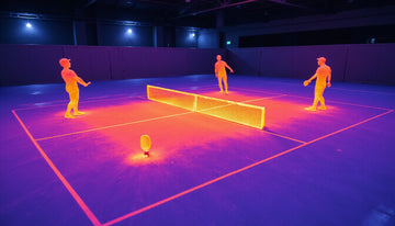 pickleball thermal imaging reveals hidden hot spots, injury risks