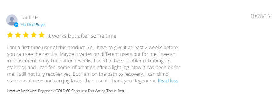 Regenerix Gold: A Journey of Steady Recovery & A Thoughtful Gift of Health