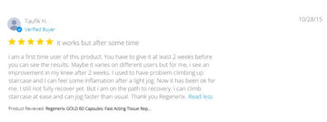 Regenerix Gold: A Journey of Steady Recovery & A Thoughtful Gift of Health