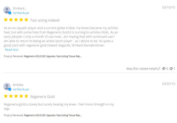 Regenerix Gold: A Gift That Brings Strength and Healing