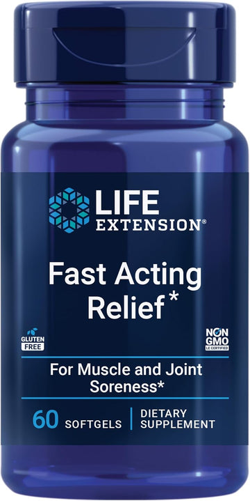 Unlock Rapid Joint Relief with Life Extension's Turmeric & Black Sesame Supplement!