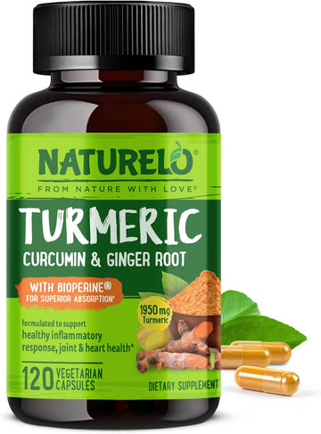 Unlock Joint Comfort: NATURELO's Turmeric Curcumin Review