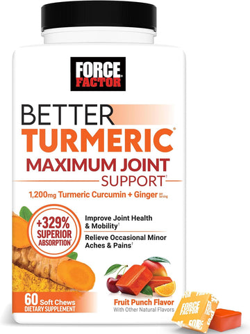 Unlock Joint Freedom: Review of Force Factor Better Turmeric Chews