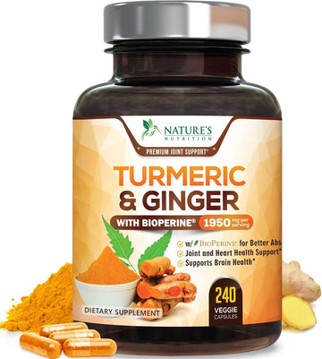 Unlock Natural Relief: Review of Nature's Vegan Turmeric Curcumin Supplement