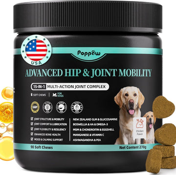 Unlock Your Dog's Mobility with Our Top-Rated 15-in-1 Joint Supplement!