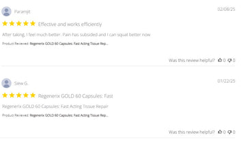 Regenerix Gold Testimonials: January & February 2025 Reviews