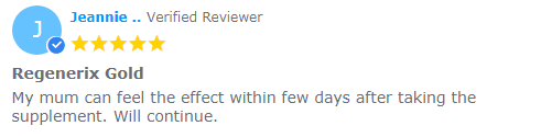 Regenerix Gold™: Real Results You Can Feel in Just Days