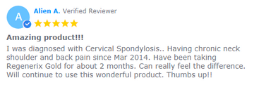 Regenerix Gold™ Helps Manage Cervical Spondylosis and Chronic Pain