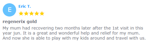 Regenerix Gold™: Restoring Mobility and Family Joy