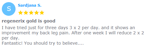 Regenerix Gold™: Quick Relief You Can Believe