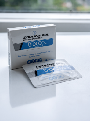 Bio Cool Device Biocool Gel (5 packets x 5 ml each) Travel Friendly Pack